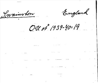 Bild på arkivkortet för arkivposten Swainston