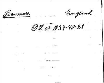 Bild på arkivkortet för arkivposten Svanmore