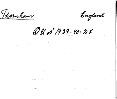 Bild på arkivkortet för arkivposten Thornham