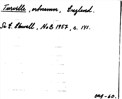 Bild på arkivkortet för arkivposten Turville