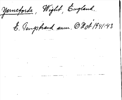 Bild på arkivkortet för arkivposten Yarneforde