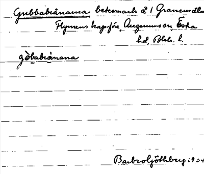 Bild på arkivkortet för arkivposten Gubbabrånarna