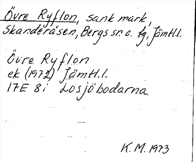 Bild på arkivkortet för arkivposten Övre Ryflon
