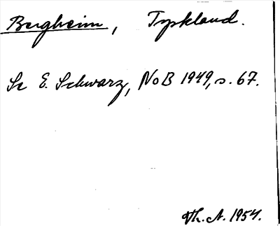 Bild på arkivkortet för arkivposten Bergheim