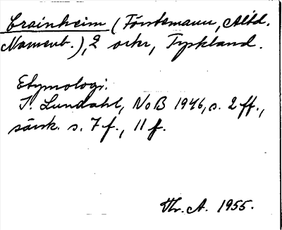 Bild på arkivkortet för arkivposten Crainheim
