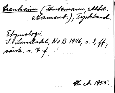 Bild på arkivkortet för arkivposten Cranheim