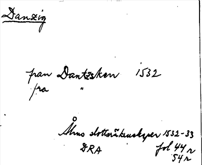 Bild på arkivkortet för arkivposten Danzig