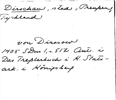 Bild på arkivkortet för arkivposten Dirschan