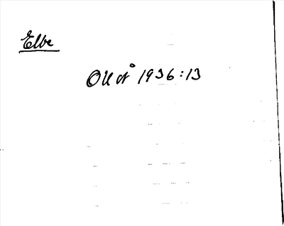 Bild på arkivkortet för arkivposten Elbe