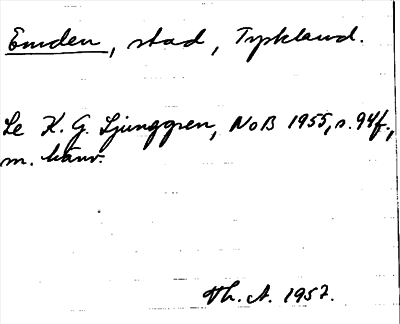 Bild på arkivkortet för arkivposten Emden