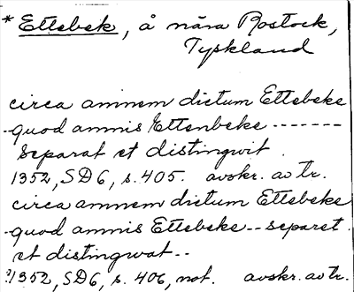 Bild på arkivkortet för arkivposten Ettebek