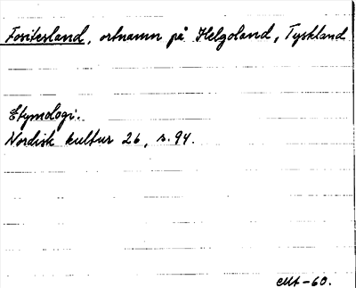 Bild på arkivkortet för arkivposten Fositesland