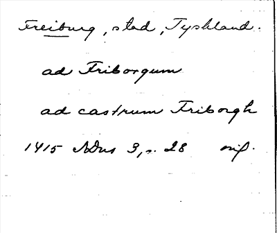 Bild på arkivkortet för arkivposten Freiburg
