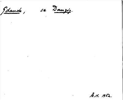 Bild på arkivkortet för arkivposten Gdansk, se Danzig