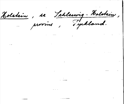 Bild på arkivkortet för arkivposten Holstein, se Schleswig - Holstein