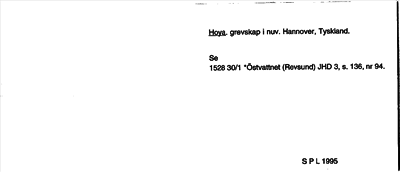 Bild på arkivkortet för arkivposten Hoya