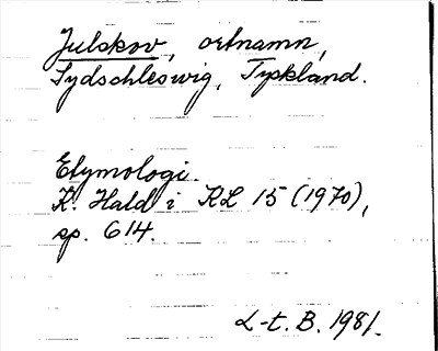 Bild på arkivkortet för arkivposten Julskov