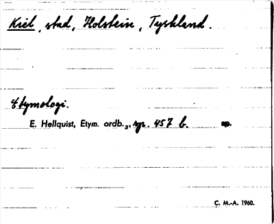 Bild på arkivkortet för arkivposten Kiel