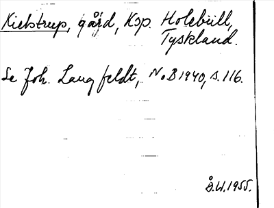 Bild på arkivkortet för arkivposten Kielstrup
