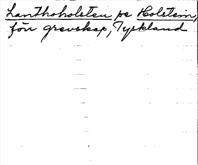 Bild på arkivkortet för arkivposten Lanthoholsten, se Holstein