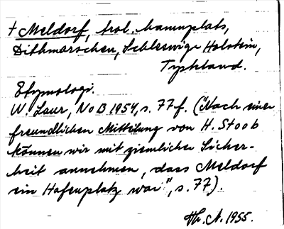 Bild på arkivkortet för arkivposten Meldorf