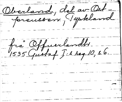 Bild på arkivkortet för arkivposten Oberland