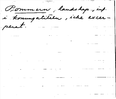Bild på arkivkortet för arkivposten Pommern
