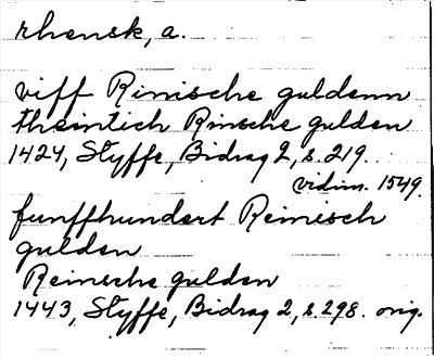 Bild på arkivkortet för arkivposten rhensk