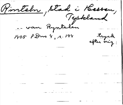 Bild på arkivkortet för arkivposten Rinteln