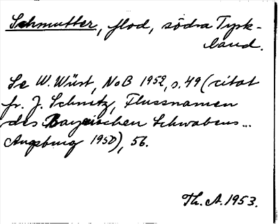 Bild på arkivkortet för arkivposten Schmutter