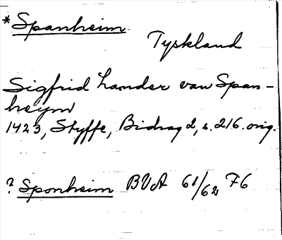 Bild på arkivkortet för arkivposten Spanheim