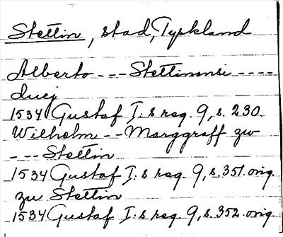 Bild på arkivkortet för arkivposten Stettin