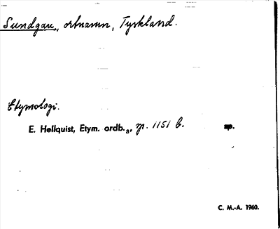 Bild på arkivkortet för arkivposten Sundgau