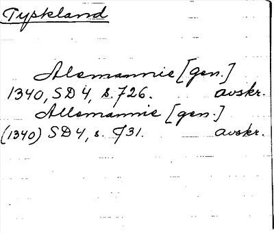 Bild på arkivkortet för arkivposten Tyskland