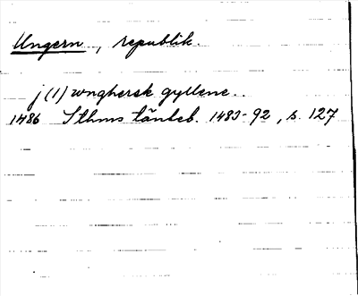 Bild på arkivkortet för arkivposten Ungern