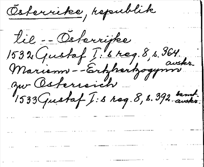 Bild på arkivkortet för arkivposten Österrike