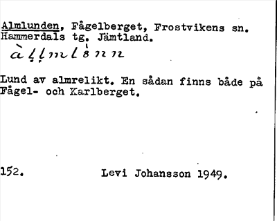 Bild på arkivkortet för arkivposten Almlunden