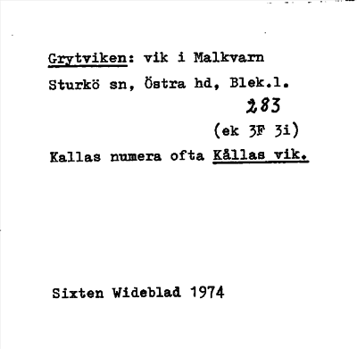 Bild på arkivkortet för arkivposten Grytviken
