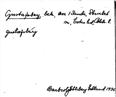 Bild på arkivkortet för arkivposten Gustafsberg