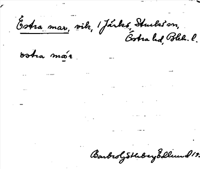 Bild på arkivkortet för arkivposten Östra mar
