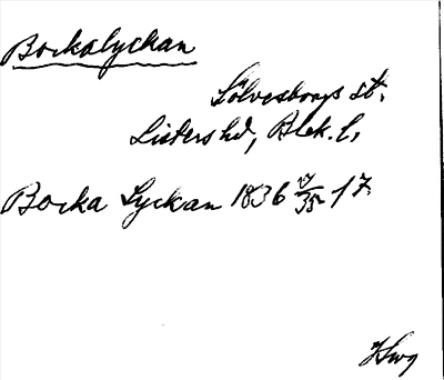 Bild på arkivkortet för arkivposten Bockalyckan