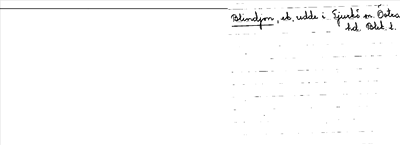 Bild på arkivkortet för arkivposten Blindjon
