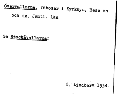 Bild på arkivkortet för arkivposten Övervallarna, se Stockåsvallarna