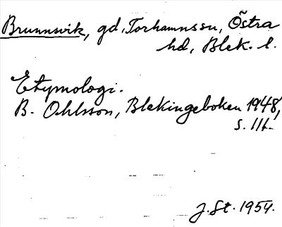 Bild på arkivkortet för arkivposten Brunnsvik