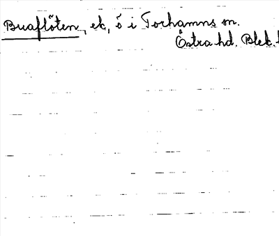 Bild på arkivkortet för arkivposten Buaflöten