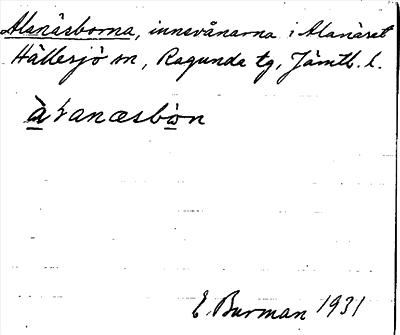 Bild på arkivkortet för arkivposten Alanäsborna