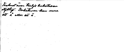 Bild på baksidan av arkivkortet för arkivposten *Drottningskär