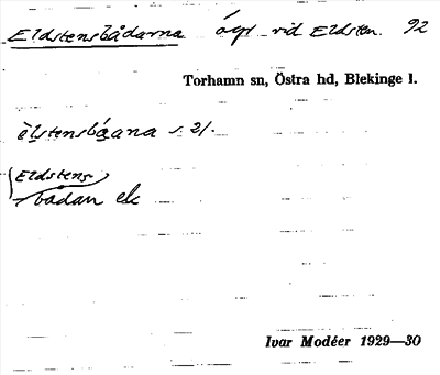 Bild på arkivkortet för arkivposten Eldstensbådarna