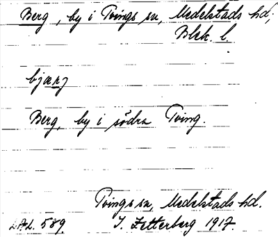Bild på arkivkortet för arkivposten Berg