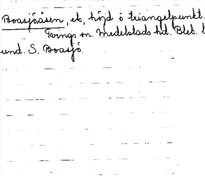 Bild på arkivkortet för arkivposten Boasjöåsen